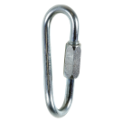 CT KARABINER-ZPLATED STEEL D8 QUICK-L TWIST